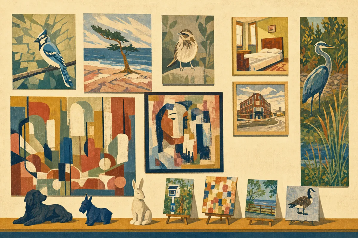 Artists Celebrating Canada Art Show Opens at the Oakville Art Society
