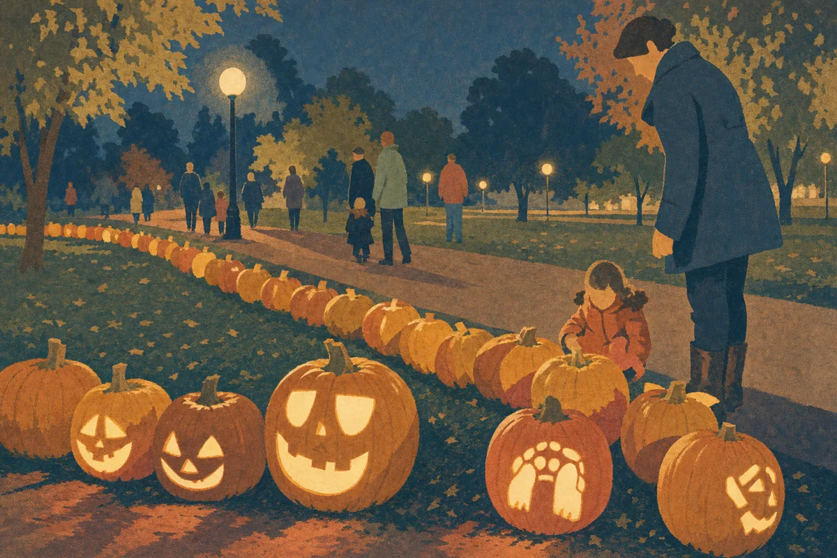 Oakville Museum Hosts One Last Glow Pumpkin Parade on November 1