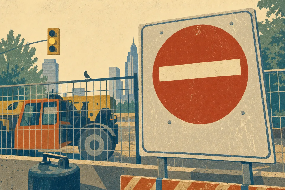 Robinson Street Closes Between Dunn and George From August 18 to 21